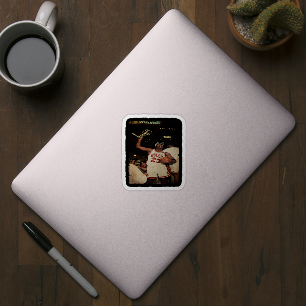 Michael Jordan Championship Vintage by CAH BLUSUKAN